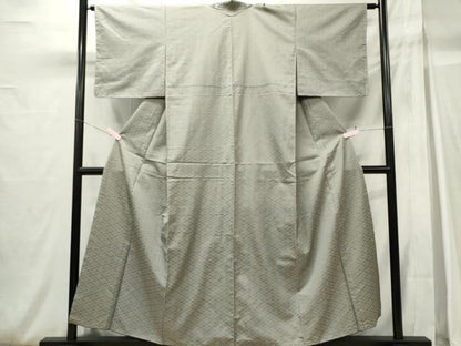 平和屋着物■上質な小紋　正絹　逸品　CABH0985ou