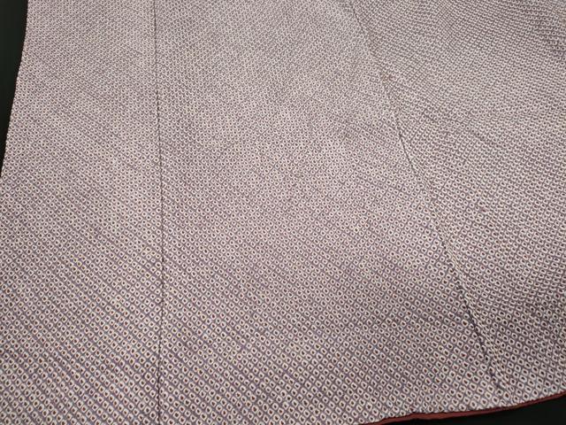 平和屋着物■大変加工の良い総絞り小紋　正絹　逸品　CABH0988ou