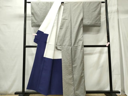 平和屋着物■上質な小紋　正絹　逸品　CABH0985ou
