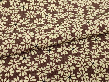 平和屋着物▽上質な小紋　単衣　小花尽くし文　正絹　逸品　DABF8890sf