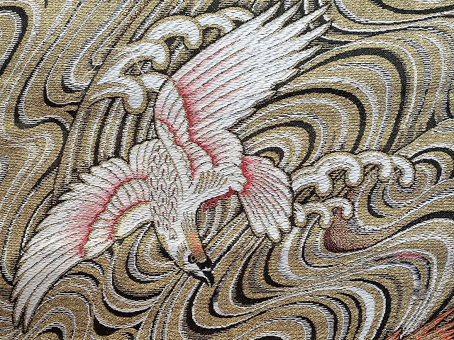 平和屋本店■名古屋帯 まとめて100点 鷹 人物 風景 更紗 花柄 手描き 型染め 佐賀錦 金銀糸 など 着用可能多数 未使用品有 全て正絹 se4139