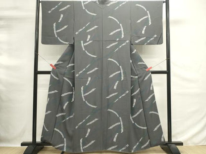 平和屋着物■上質な小紋　吉祥文　正絹　逸品　DABG6634cd
