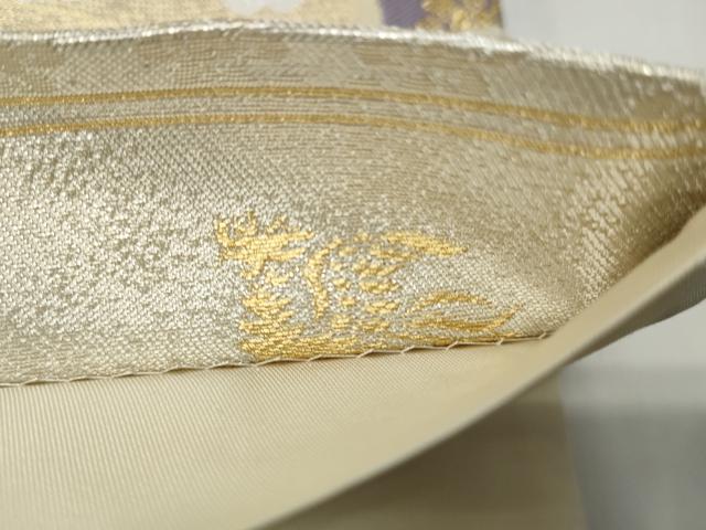 平和屋着物◎六通柄袋帯　唐織　名錦五彩　金銀糸　正絹　逸品　CABH8438qe