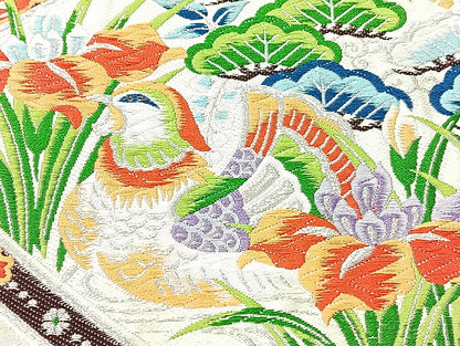 平和屋着物■袋帯 西陣 まとめて100点 向かい鳳凰 鶴 孔雀 鴛鴦 人物 更紗 花柄 正倉院 佐賀錦 金銀糸 など 未使用品あり 全て正絹 mmm1132