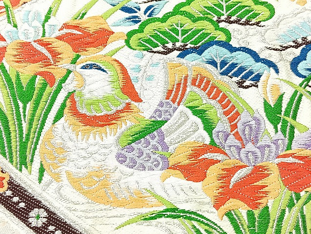 平和屋着物■袋帯 西陣 まとめて100点 向かい鳳凰 鶴 孔雀 鴛鴦 人物 更紗 花柄 正倉院 佐賀錦 金銀糸 など 未使用品あり 全て正絹 mmm1132