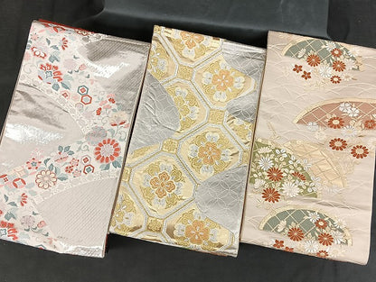平和屋着物■袋帯 西陣 まとめて100点 鳳凰 向い鶴 向い鴛鴦 更紗 松竹梅 花柄 七宝 正倉院 佐賀錦 金銀糸 未使用品あり 全て正絹 mmm1129