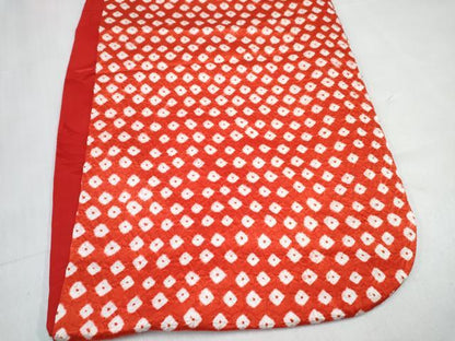 平和屋着物[]七五三　女の子　３歳　祝着　三つ身　総絞り　逸品　DABE7429ma