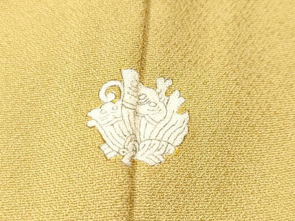 平和屋着物■豪華色留袖　寿光織　澪標図　金糸　正絹　逸品　CABH0666ev