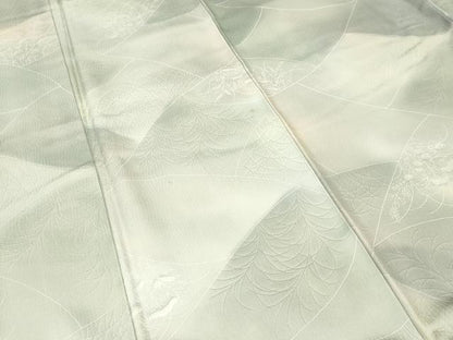 平和屋着物■上質な小紋　切嵌松葉文　暈し染め　正絹　逸品　CABH0672ev