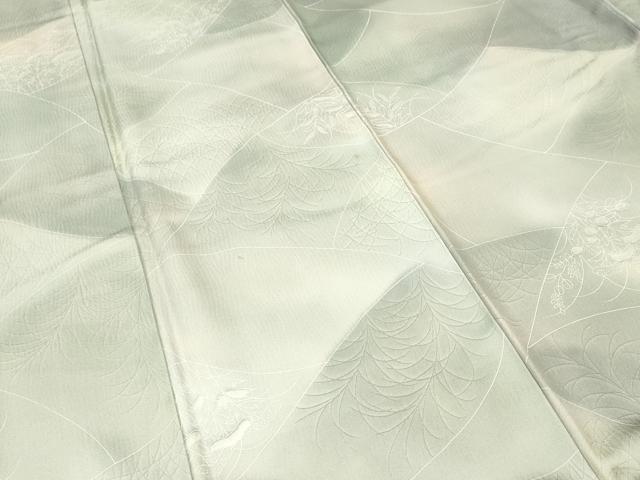 平和屋着物■上質な小紋　切嵌松葉文　暈し染め　正絹　逸品　CABH0672ev