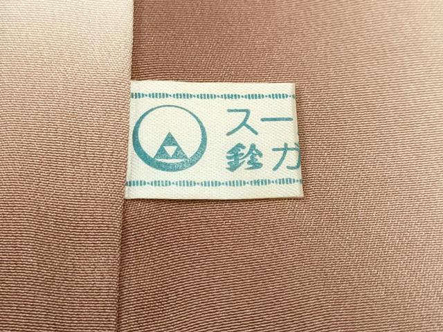 平和屋着物■訪問着　螺鈿　流水枝花文　暈し染め　金銀彩　鈴乃屋扱い　正絹　逸品　CABH0661ev
