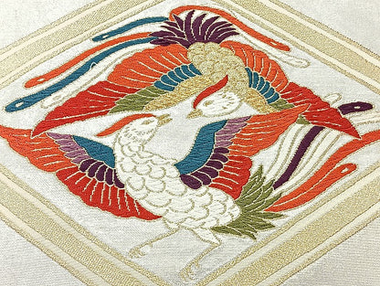平和屋着物■袋帯 西陣 まとめて100点 鳳凰 鶴 向い尾長鳥 向い鳥 蝶 楽器 七宝 正倉院 宝相華 立波 金銀糸 未使用品有 全て正絹 mmm1140