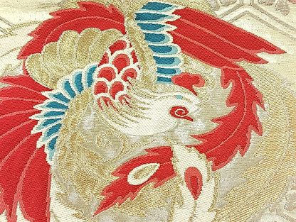 平和屋着物■袋帯 西陣 まとめて100点 鳳凰 向かい鶴 向かい尾長鳥 蝶 花柄 七宝 正倉院 佐賀錦 金銀糸 など 未使用品有 全て正絹 mmm1134