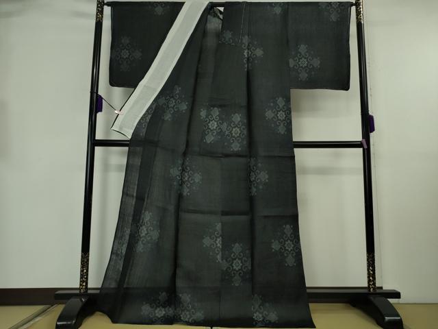 平和屋本店＊極上　夏物　重要無形文化財　本場宮古上布　苧麻　逸品　DZAB4087kh6