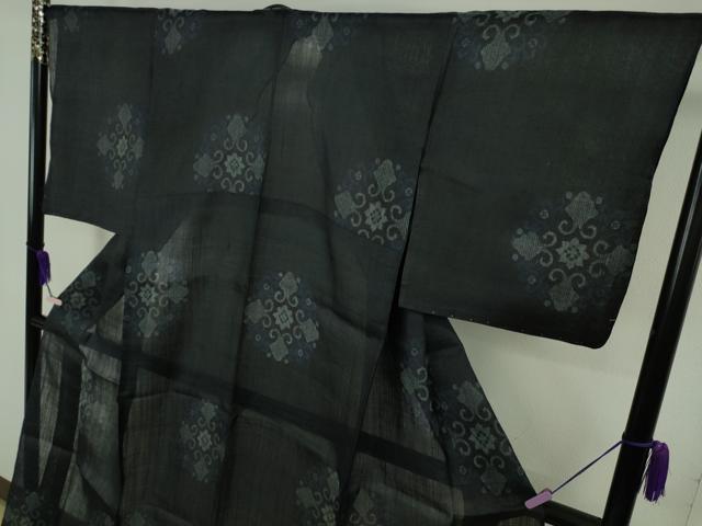 平和屋本店＊極上　夏物　重要無形文化財　本場宮古上布　苧麻　逸品　DZAB4087kh6