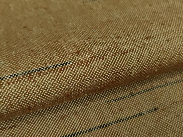 平和屋本店▽希少　ざざんざ織　単衣　逸品　未使用　DZAB4185kh6
