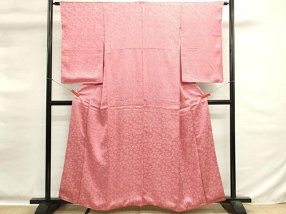平和屋着物■江戸小紋　鮫小紋柄　笹文　正絹　逸品　DABG6733cd