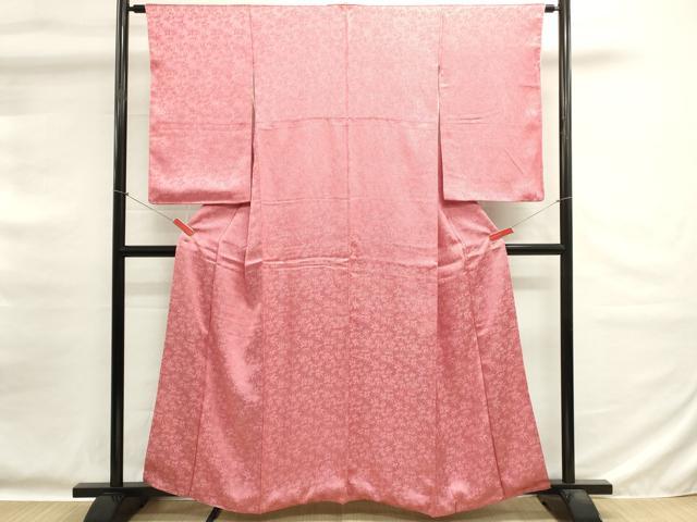 平和屋着物■江戸小紋　鮫小紋柄　笹文　正絹　逸品　DABG6733cd