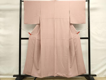 平和屋着物■上質な色無地　虹色　正絹　逸品　DABG6763cd