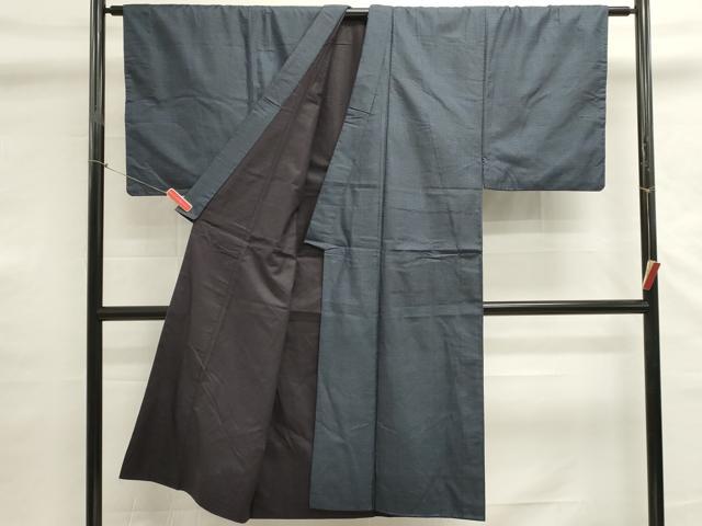 平和屋着物■男性　本場大島紬　アンサンブル　100亀甲　総詰め　正絹　逸品　DABG6761cd