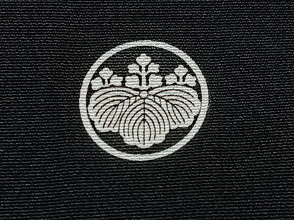 平和屋着物■豪華黒留袖　飛鶴御所車花文　金彩　正絹　逸品　CABH4144xe