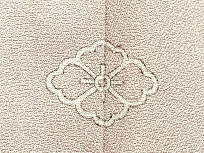 平和屋着物■豪華色留袖　駒刺繍　花唐草文　金彩　正絹　逸品　CABH4152xe