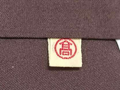 平和屋着物■上質な紬　笹松文　高島屋扱い　正絹　逸品　CABH4143xe