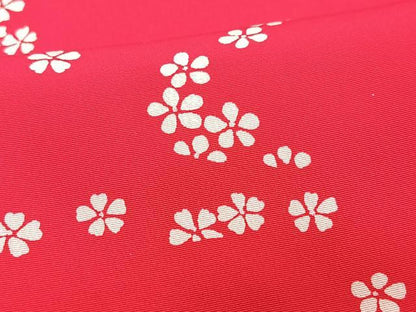 平和屋着物■長襦袢　袷　舞花文　正絹　逸品　CABH4190xe