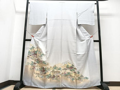 平和屋着物■豪華色留袖　いにしえの都　金彩　さが美扱い　正絹　逸品　CABH4181xe