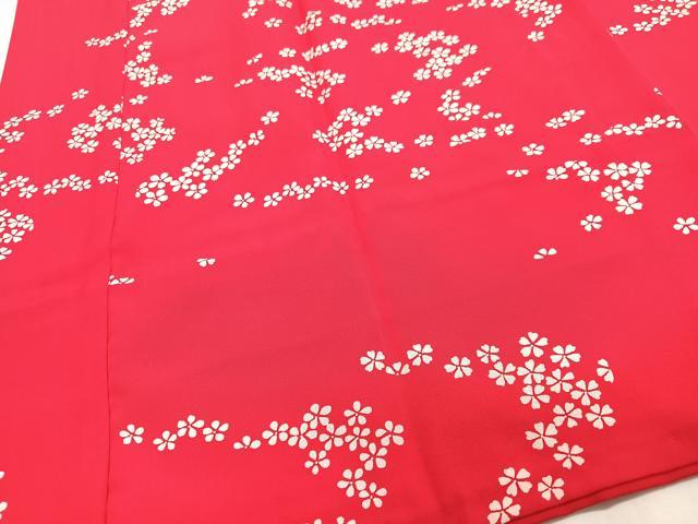 平和屋着物■長襦袢　袷　舞花文　正絹　逸品　CABH4190xe