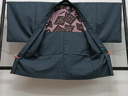 平和屋着物■男性　本場大島紬　アンサンブル　亀甲文様　正絹　逸品　CABH4198xe