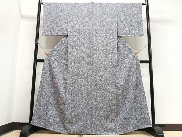 平和屋着物■上質な小紋　花尽くし　正絹　逸品　CABH4204xe