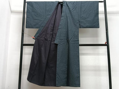 平和屋着物■男性　本場大島紬　アンサンブル　亀甲文様　正絹　逸品　CABH4198xe