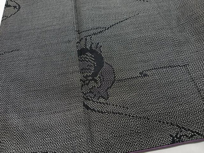 平和屋着物■上質な小紋　幾何学文様　正絹　逸品　CABH4201xe