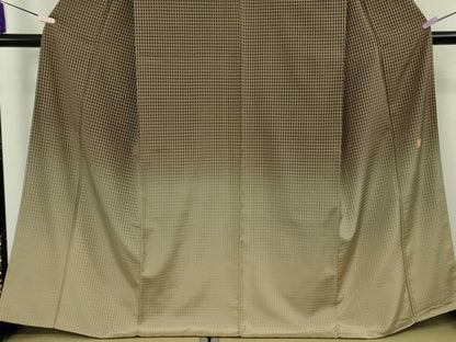 平和屋本店●極上　伝統工芸士　曽根武勇　訪問着　お召地　吉野間道　逸品　DZAB4045kh6
