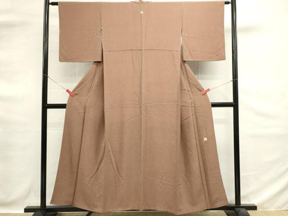 平和屋着物■江戸小紋　作家物　草木染　鮫小紋柄　正絹　逸品　DABG6672cd