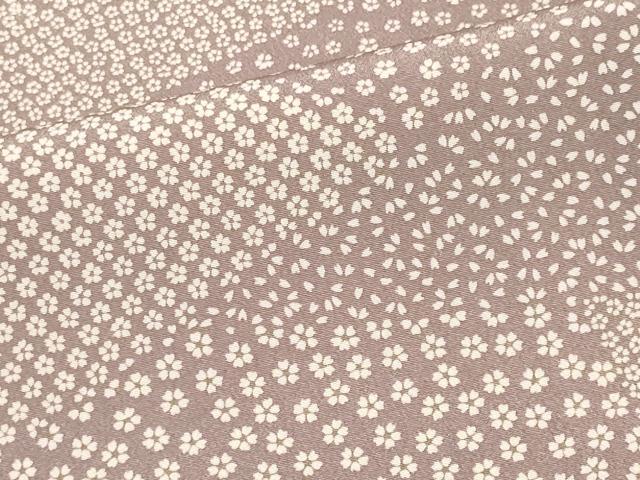 平和屋着物■小紋　切嵌花文　洗える着物　CABH1027ou