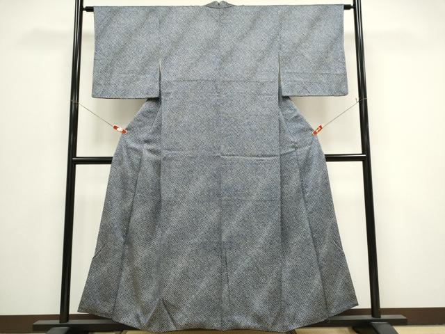 平和屋着物■上質な小紋　鹿の子文　正絹　逸品　CABH1038ou