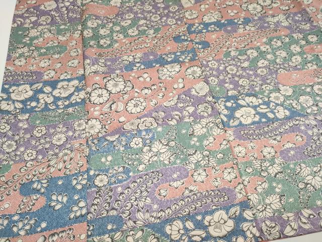 平和屋着物■上質な小紋　辻が花　そごう百貨店扱い　正絹　逸品　CABH1039ou