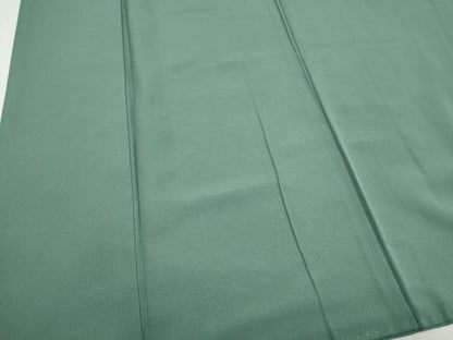 平和屋着物■上質な色無地　薄青色　正絹　逸品　CABH1042ou