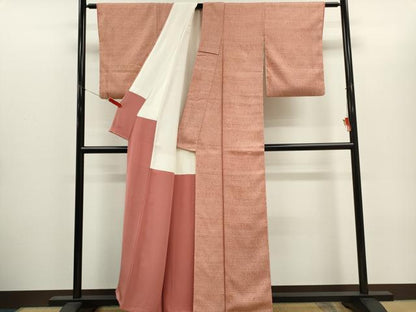 平和屋着物■上質な小紋　霞文　正絹　逸品　CABH1072ou