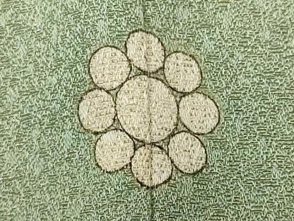 平和屋着物■豪華色留　駒刺繍　人物風景文　金彩　正絹　逸品　CABH1057ou