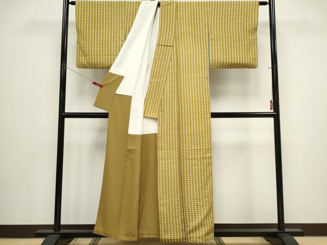 平和屋着物■訪問着　小花柄　正絹　逸品　CABH1051ou