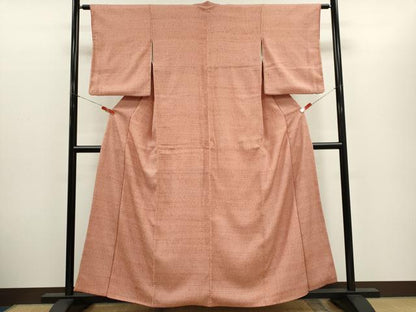 平和屋着物■上質な小紋　霞文　正絹　逸品　CABH1072ou