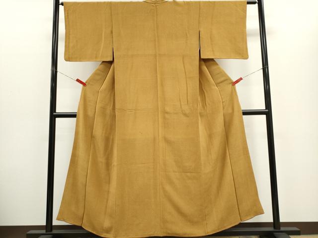 平和屋着物■江戸小紋　市松文様　正絹　逸品　CABH1068ou
