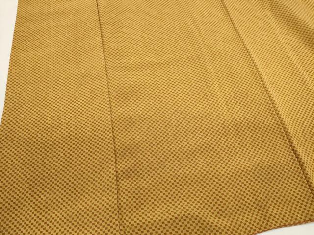 平和屋着物■江戸小紋　市松文様　正絹　逸品　CABH1068ou