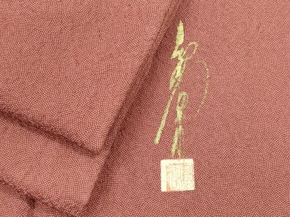 平和屋着物■江戸小紋　作家物　鮫小紋柄　正絹　逸品　CABH1075ou