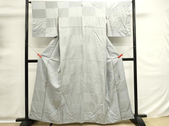 平和屋着物■友禅作家の巨匠　浅井青仁　訪問着　花丸文　金彩　正絹　逸品　DABG6784cd