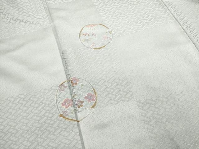 平和屋着物■友禅作家の巨匠　浅井青仁　訪問着　花丸文　金彩　正絹　逸品　DABG6784cd