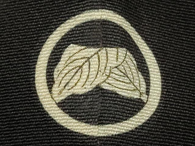 平和屋着物■豪華黒留袖　駒刺繍　笹文　暈し染め　金銀彩　正絹　逸品　DABG6824cd